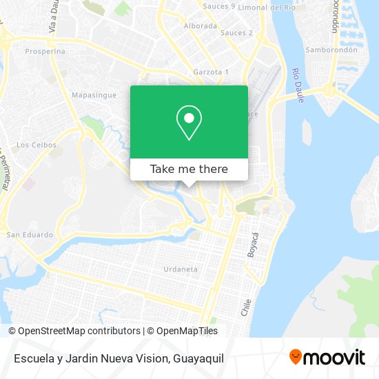 Escuela y Jardin Nueva Vision map