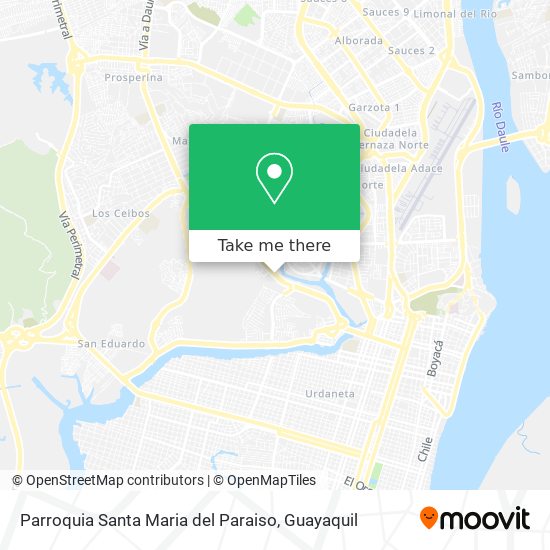Parroquia Santa Maria del Paraiso map