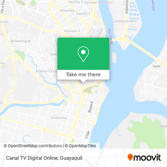 Canal TV Digital Online map