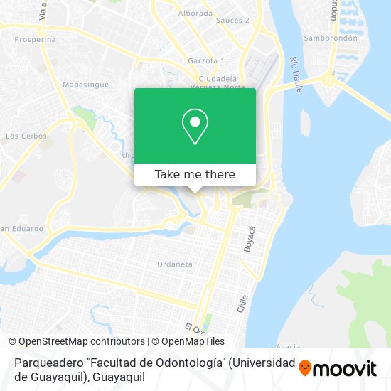 Parqueadero "Facultad de Odontología" (Universidad de Guayaquil) map