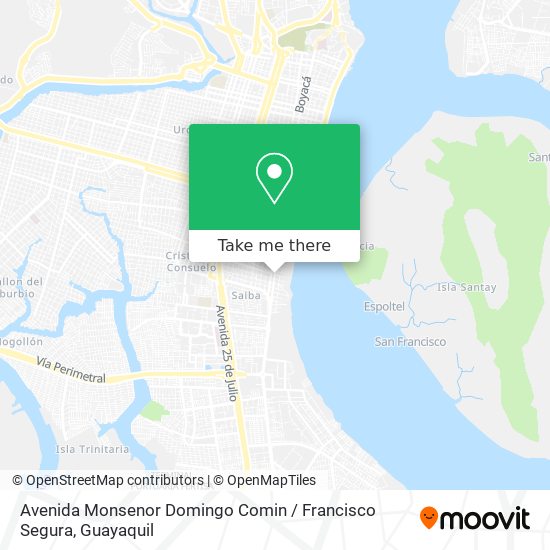 Avenida Monsenor Domingo Comin / Francisco Segura map