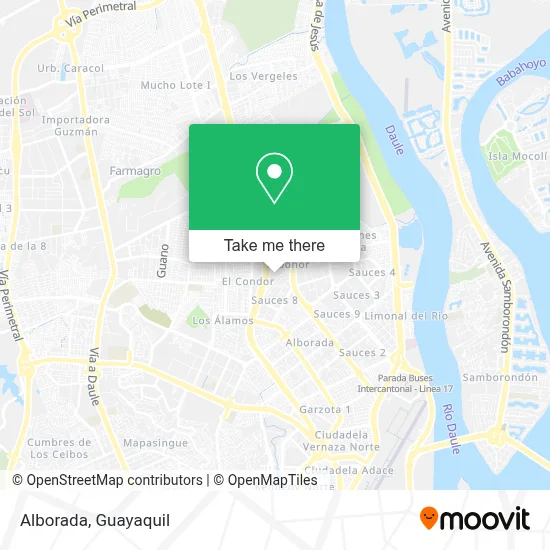 Alborada map