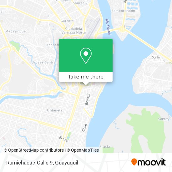 Mapa de Rumichaca / Calle 9