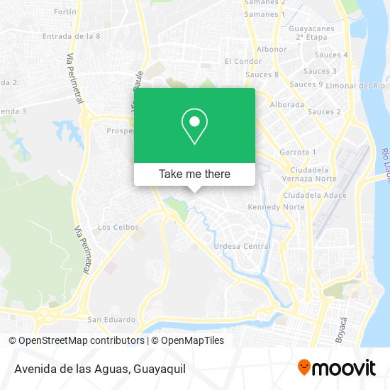 Avenida de las Aguas map