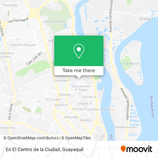 En El Centro de la Ciudad map