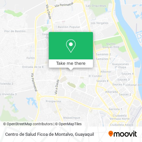 Centro de Salud Ficoa de Montalvo map