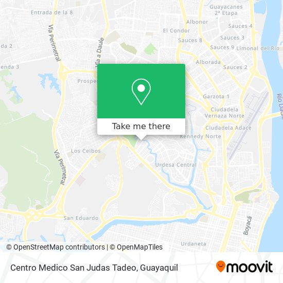 Centro Medico San Judas Tadeo map