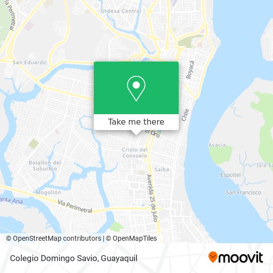 Colegio Domingo Savio map