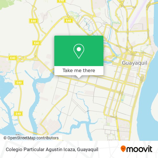 Colegio Particular Agustin Icaza map