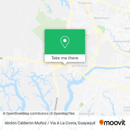 Abdón Calderón Muñoz / Via A La Costa map