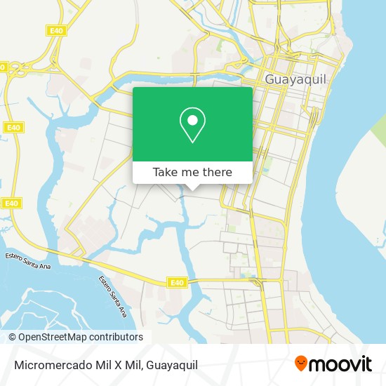 Micromercado Mil X Mil map