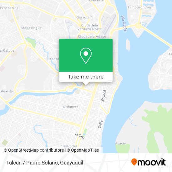Tulcan / Padre Solano map