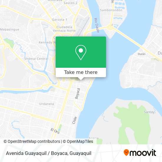 Avenida Guayaquil / Boyaca map