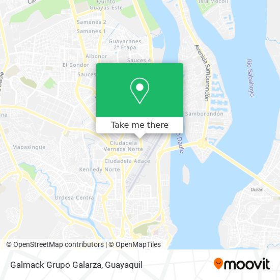 Galmack Grupo Galarza map