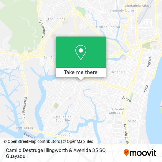 Camilo Destruge Illingworth & Avenida 35 SO map