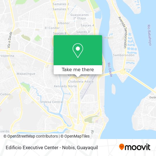 Edificio Executive Center - Nobis map