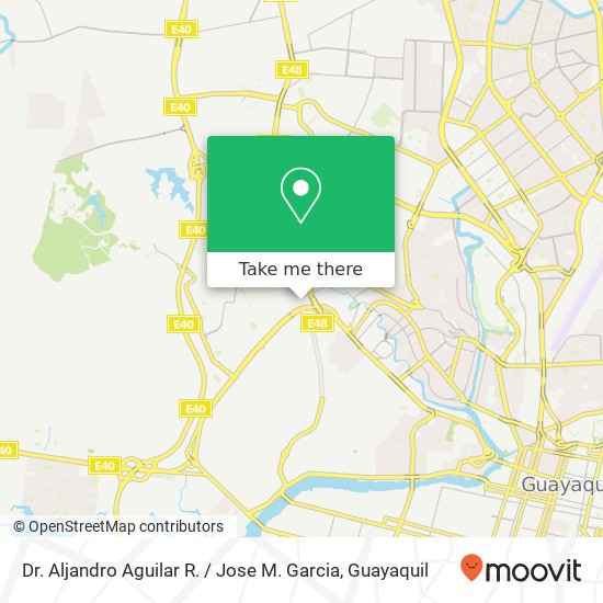Dr. Aljandro Aguilar R. / Jose M. Garcia map
