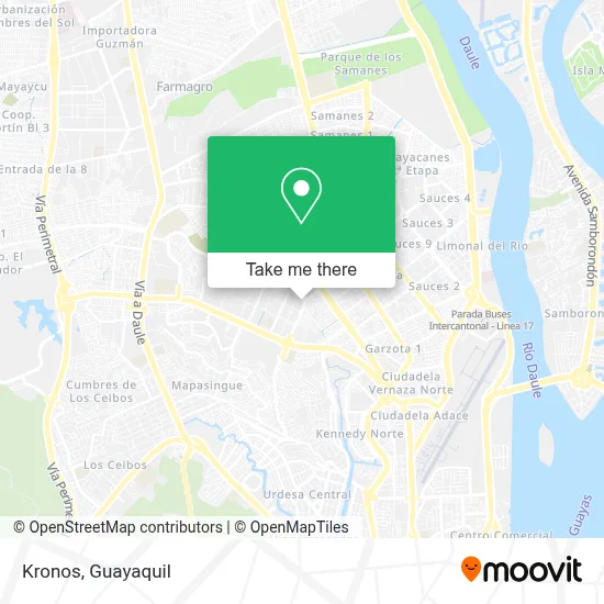 Kronos map