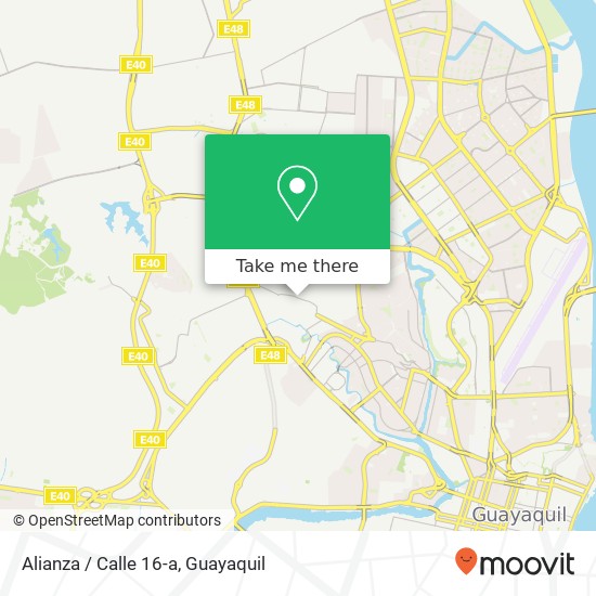 Alianza / Calle 16-a map
