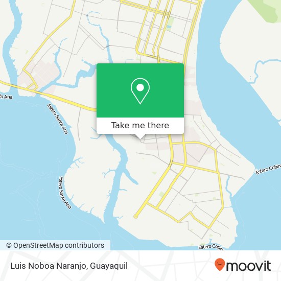 Luis Noboa Naranjo map