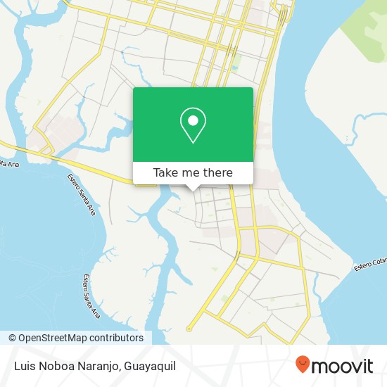 Mapa de Luis Noboa Naranjo