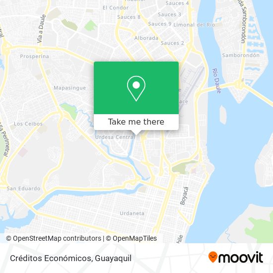 Créditos Económicos map