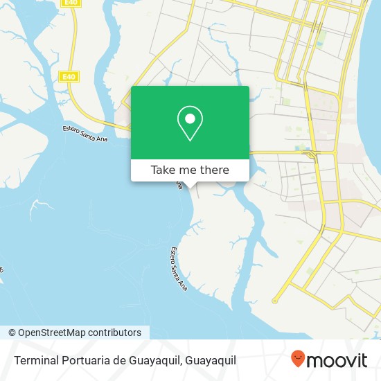 Terminal Portuaria de Guayaquil map