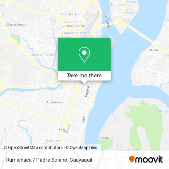 Rumichaca / Padre Solano map