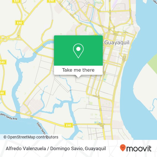 Alfredo Valenzuela / Domingo Savio map