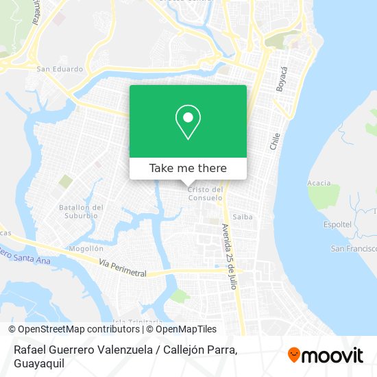 Rafael Guerrero Valenzuela / Callejón Parra map