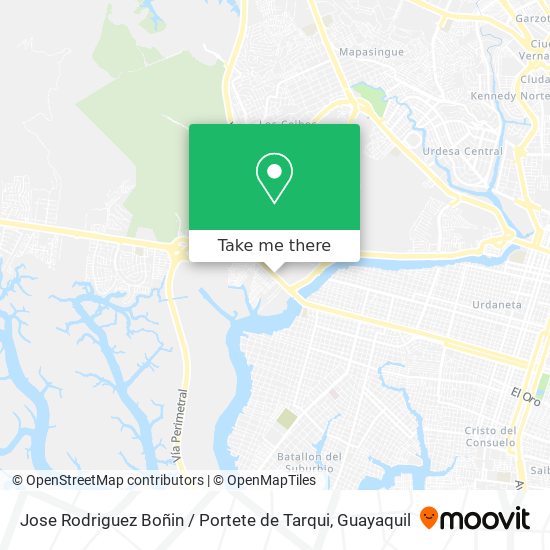 Jose Rodriguez Boñin / Portete de Tarqui map