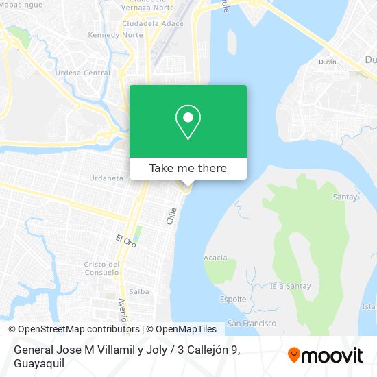 General Jose M Villamil y Joly / 3 Callejón 9 map