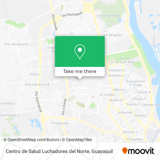 Centro de Salud Luchadores del Norte map