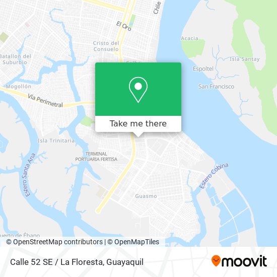 Calle 52 SE / La Floresta map