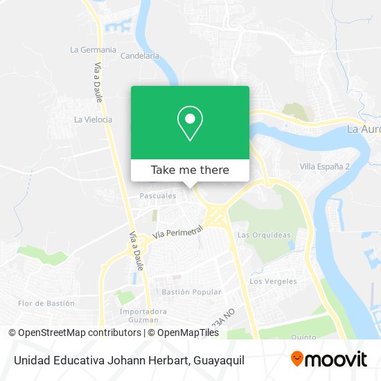 Unidad Educativa Johann Herbart map