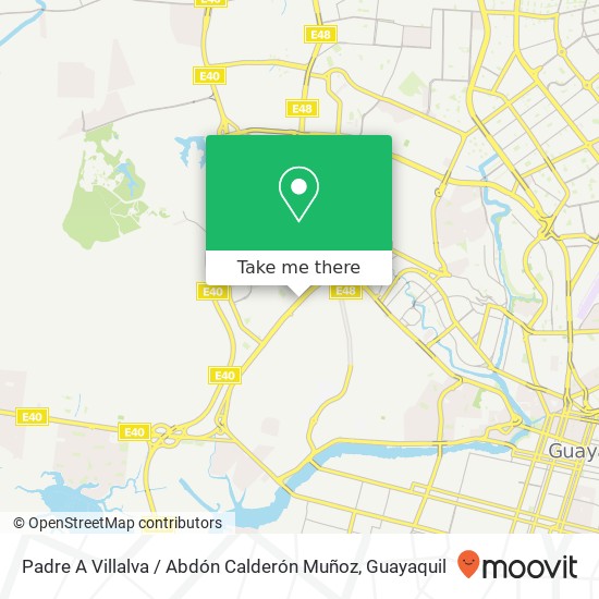 Mapa de Padre A Villalva / Abdón Calderón Muñoz