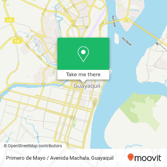 Primero de Mayo / Avenida Machala map