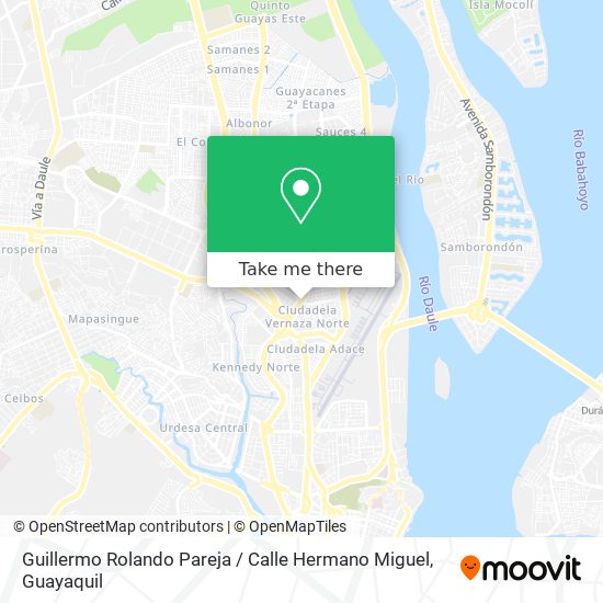 Guillermo Rolando Pareja / Calle Hermano Miguel map