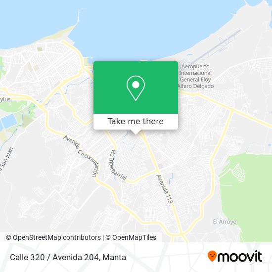 Calle 320 / Avenida 204 map