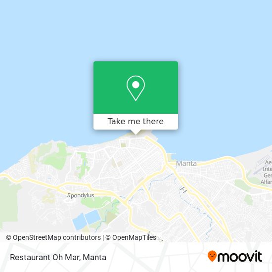 Restaurant Oh Mar map