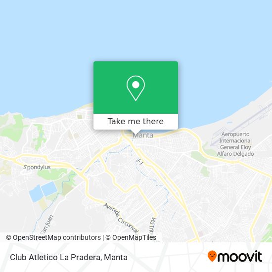 Club Atletico La Pradera map