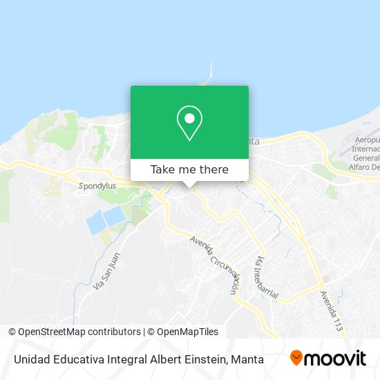 Unidad Educativa Integral Albert Einstein map