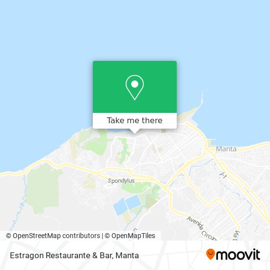 Mapa de Estragon Restaurante & Bar