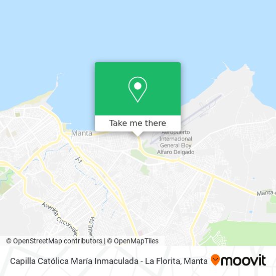 Mapa de Capilla Católica María Inmaculada - La Florita