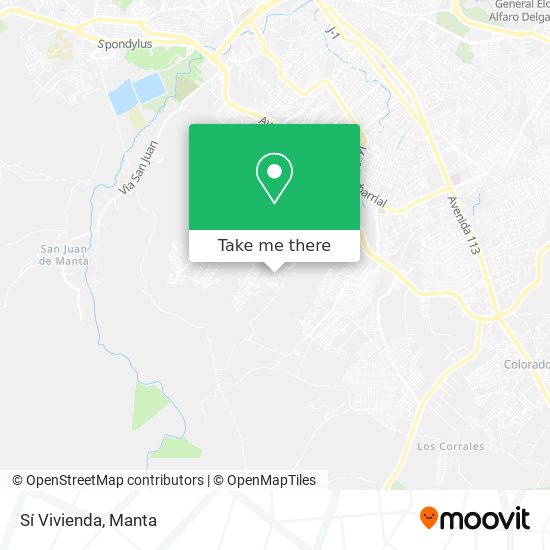 Sí Vivienda map