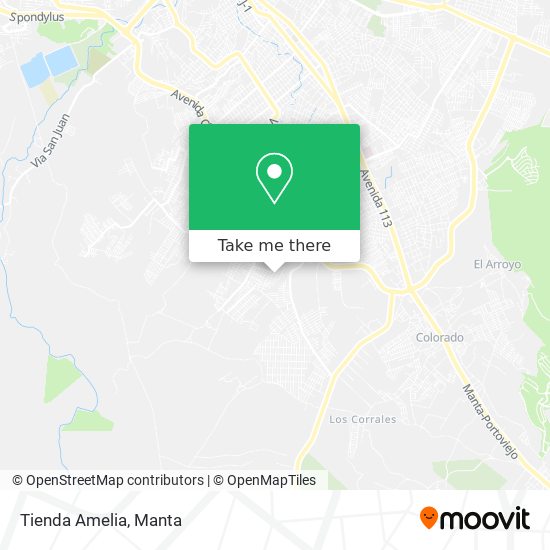 Mapa de Tienda Amelia