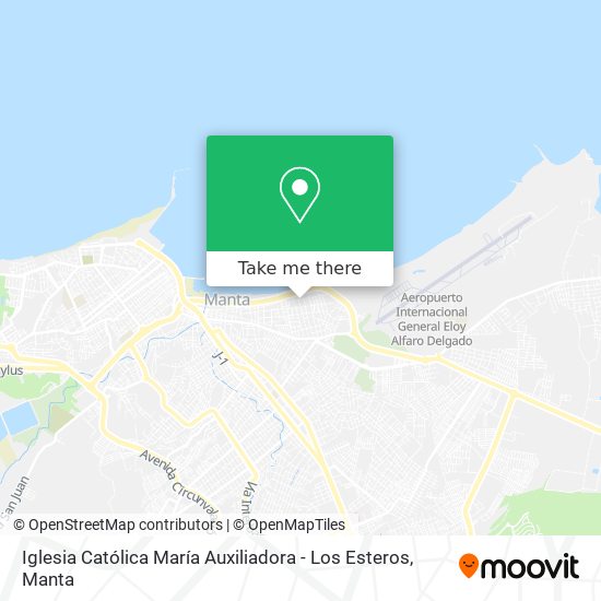 Iglesia Católica María Auxiliadora - Los Esteros map