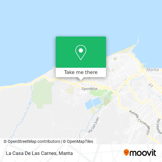 Mapa de La Casa De Las Carnes