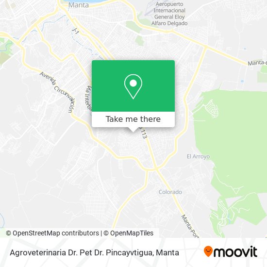 Agroveterinaria Dr. Pet Dr. Pincayvtigua map