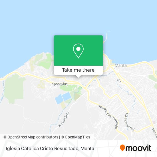 Iglesia Católica Cristo Resucitado map